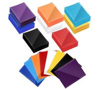 XIAQICA 500 Pezzi Bustine Carte 66 x 91mm Buste Proteggi Carte 8 Colori Soft Card Sleeves Bustine Protettive Card Sleeves Compatible con Varie Carte da Collezione Trasparenti PVC Bustine Carte