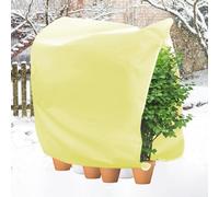 XIAQICA Cappuccio Protezione Piante, 200 x 240cm Copri Piante Inverno Esterno, Tessuto Non Tessuto per Piante Teli per Piante Inverno con Coulisse e Cerniera Telo Copri Piante Antigelo