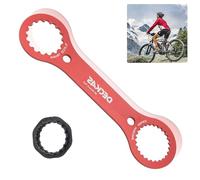 XIAQICA Chiave Guarnitura Strumento con Adattatore,Lega di Alluminio Strumento per Chiave BB,Chiave per Movimento Centrale per Dub/TL-Fc32/TL-Fc25/TL-Fc24,per Riparazione Biciclette