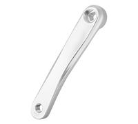 XIASABA Manovella da Braccio Pedivella per Bici Universale da 170 mm in Lega di Alluminio pedivella Sinistra pedivella Singola di Ricambio per Mountain Bike Bici da Strada bi (Rhombic Hole-scheggia)