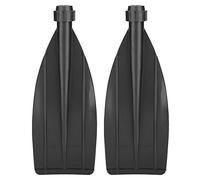 XIASABA Pala per Pagaia per Canoa Pagaia per Kayak e Canoa 1 Paio di Lame di Ricambio Durevoli e Robuste, Nero - Accessori per Canoa, Kayak e Barche a Remi