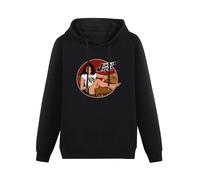 XIASHUN Jungle Julia Vintage Quentin Death Film Stuntman Tarantino Proof Mike Unisex Hoody with Pocket Black S