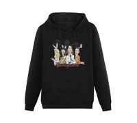 XIASHUN Married with Children Bundyland Retro 80'S TV Series Hoody Unisex Long Sleeve Hooded with Pocket Black XL
