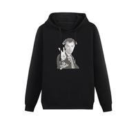 XIASHUN Rick from The Young Ones As The People Poet Played By Rik Mayall Tribute Unisex Hoody with Pocket Black XXL