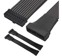 Xiatiaosann 2 Pack Piccolo Mini USB 3.0 19 Pin 20 Pin Cavo adattatore di estensione dell'intestazione, scheda madre Cavo di prolunga USB3.0 per scheda madre 15 cm 5,9 pollici