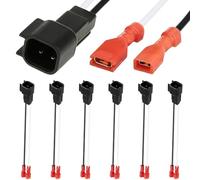 Xiatiaosann 72-5600 sostituzione del cablaggio degli altoparlanti per Ford, cavo di cablaggio del cablaggio degli altoparlanti dell'autoradio con spina del connettore dell'adattatore(6Pcs)
