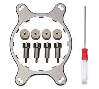 Xiatiaosann AM4 AMD Kit staffa di montaggio Cooler Water Series, staffa ventola di raffreddamento CPU per Corsair Hydro H55 H75 H80I V2 H100i V2 H115i H90 H105, con cacciavite