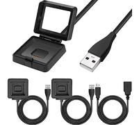 Xiatiaosann Caricabatterie per Fitbit Blaze, Cavo di Ricarica di Ricambio Adattatore Dock Cavo USB per Smart Fitness Watch, 3.3ft/1m, 2 PZ