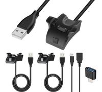 Xiatiaosann Caricabatterie per Honor Band 5/4 Watch, per Huawei Band 4 Pro/3/3 Pro, Cavo di Ricarica USB Sostitutivo per orologio intelligente, Cavo di Ricarica Dock, con Adattatore da USB a USB C, 1M