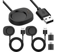 Xiatiaosann Cavo caricatore USB per Amazfit Balance/T-Rex 3, cavo USB con base di ricarica portatile per Amazfit Balance, smartwatch T-Rex 3 (confezione da 2, 1 m)