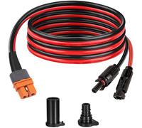 Xiatiaosann Cavo solare a XT60i Adattatore pannello solare 10AWG a connettore XT60i, cavo di prolunga femmina XT60i per stazione di alimentazione portatile Generatore solare Pannello solare(1.8m)