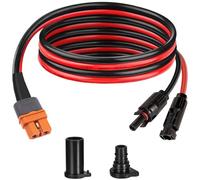 Xiatiaosann Cavo XT60i a solare Adattatore per pannello solare 10AWG a connettore XT60i, cavo di prolunga femmina XT60i per stazione di alimentazione portatile Generatore solare Pannelli solari(0.6m)