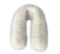 xiatty Collare in pelliccia sintetica da donna Trim per cappuccio di ricambio per cappotto invernale parka giacche unisex come vera pelliccia morbida soffice, 29.5"/75CM