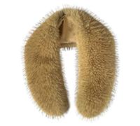 xiatty Sciarpa da donna in finta pelliccia, scialle per l'inverno, scaldacollo, sciarpa avvolgente come vera pelliccia, extra large, Natura, Large