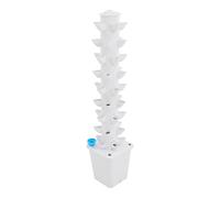 XIAYUHE Hydroponic System 45-Pod Hydroponics Tower, kit di coltivazione idroponica, indicatore del livello dell'acqua, 10 l, tecnologia del circuito dell'acqua, altezza di mandata 300 cm, portata 240