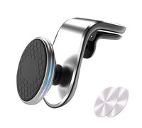 Xiazhi Porta Cellulare Auto Magnetico Air Vent per Ford Grand Tourneo Connect II 2018-2020, 360° Rotazione Supporto Telefono Auto L Tipo Universale Car Phone Holder,Silver