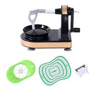 XiaZhiZhen Sbuccia Mela Taglia Mela a Spicchi Tagliere per frutta e testina di ricambio ecc. Set da 4 pezzi