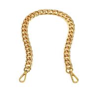 Xiazw Bella collana per borse, tracolla, tracolla, tracolla a tracolla, tracolla per borsa, accessorio di ricambio (oro giallo, 45 cm)