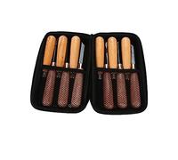 XiBany 12pcs Refinish Carving Knife Combination Set Root Carving Tools Scalpello for Legno Lavorazione del Legno Strumenti Fai-da-Te a Mano