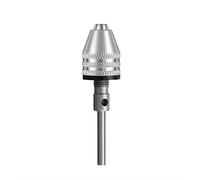XiBany 1Pcs 0.3-3.6mm Multi Drill Chuck Keyless for Utensili rotanti Keyless Drill Bit Chuck Convertitore Adattatore Mini mandrino Universale (Color : A, Size : 0.3-3.4 Silver Round)
