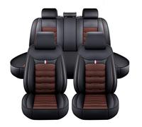 XIBANY Coprisedili Auto per Audi A4 B8 8K Allroad A4 B9 Avant A4 B9 allroad A5 B8 8T 1995-2023, Set Completo 5 Posti, Pelle PU Impermeabile e Traspirante, Protezione Sedili AntiGraffio Antiscivolo