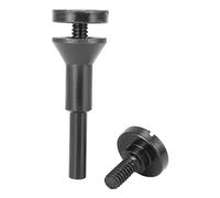 XiBany Mandrino di Montaggio da 1-4 Pezzi for Disco da Taglio con Lama for Sega Circolare Supporto for Gambo da 6,35 mm for utensile Rotante for smerigliatrice (Color : Black, Size : 1pc)