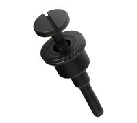 XiBany Mandrino di montaggio for dischi da taglio con foro for albero da 3/8 pollici e 1/4 pollici, albero con stelo da 1/4 pollici for utensile rotante smerigliatrice