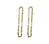 XiBany Nuova catena for sega elettrica a catena for motosega in acciaio mini da 6 pollici da 1/4 di pollice; Passo 0,043 pollici Calibro 36 maglie catena for sega/guida catena (Color : 2*chain, Size