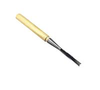 XiBany NUOVO 0,6-1,4 cm Tipo V Rubinetto Esposizione Triangolo Scalpello Scalpelli for la lavorazione del legno Coltello for intaglio del legno for intagliare Strumenti in bianco (Size : 10mm x 1pcs