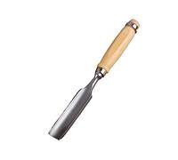 XiBany Scalpello semicircolare Scalpello tondo Scalpelli for la lavorazione del legno Scalpello for intaglio Strumenti for la lavorazione del legno 6mm-24mm (Size : 12mm, Color : 1PC - A handle)