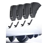 Xibao 4PCS Spoiler Posteriori per Auto,Spoiler Auto Universale,Diffusore Paraurti Posteriore Inferiore Autos,Diffusore Paraurti Posteriore,Adatto per la Maggior Parte dei SUV,Autos (Fibra Di Carbonio)