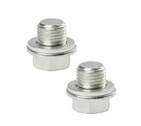 Xibao Automotive Raccordi,Vite di Scarico dell'olio con Anello di Tenuta e rondella,Tappo Bullone di Scarico della Coppa Dell'olio Motore,Adatto per la Maggior Parte delle Auto,Barche (M12x1.25)