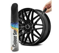 Xibao Pennarello Ritocco Auto,Pennarelli Per Pneumatici Per Autos Resistenti Ai Lavaggi Waterproof,Penna per Rimuovi Graffi Auto per Riparazione Graffi (Nero)