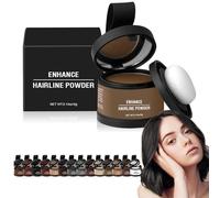 XIBHDN Waverlo Magic Root Cover Up, Root Touch Up Hair Powder, Hairline Powder Instantly Conceals Hair Loss, Hair Fibers for Thinning Hair, Root Cover Up, Stain-Proof 48 Hour (Light Brown)