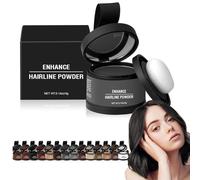 XIBHDN Waverlo Magic Root Cover Up, Root Touch Up Hair Powder, Hairline Powder Instantly Conceals Hair Loss, Hair Fibers for Thinning Hair, Root Cover Up, Stain-Proof 48 Hour (Dark Gray)