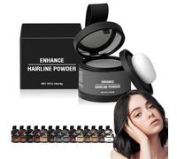 XIBHDN Waverlo Magic Root Cover Up, Root Touch Up Hair Powder, Hairline Powder Instantly Conceals Hair Loss, Hair Fibers for Thinning Hair, Root Cover Up, Stain-Proof 48 Hour (Gray)