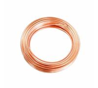 XIBIO Tubo di Rame da 3 Metri/Bobina di Rame Tubo di Rame for Aria condizionata 99,9% Tubo di Rame Morbido T2 OD2/3/4/6/8/10/12/14mm (Color : 3 Meter, Size : OD 4mm x T 0.5mm)