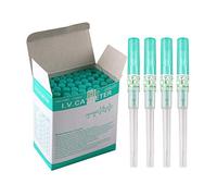 Xiboya textile Pack of 50 Catheter Piercing Needles Tattoo Piercings Tool (18G)