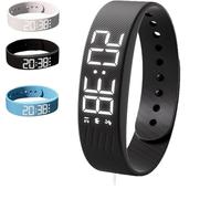 XiChiu Fitsleeps - Orologio sveglia Fitsleeps, braccialetto con sveglia, vibrazione silenziosa, promemoria sveglia con vibrazione, sveglia silenziosa con vibrazione, promemoria per chi dorme pesanti