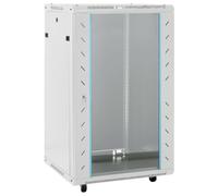 Xichuzi Armadietto di Rete 18U con Ruote 19" IP20 60x60x100 cm -30267
