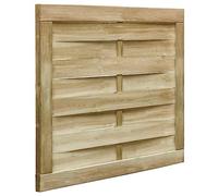 Xichuzi Cancello da Giardino in Legno Impregnato 100x75 cm Verde,Cancello da Giardino,Cancelletto da Giardino,Cancello per Recinzione-45308