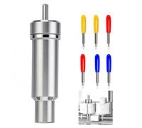 Xiciki Lame di ricambio per Cricut Joy, 6 lame in acciaio al tungsteno con supporto, lame per plotter di precisione per vinile, carta e tessuto