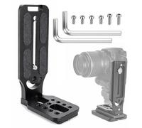 Xiciki Quick Release L Bracket, supporto L con piastra a sgancio rapido Arca Swiss 1/4" vite per fotocamere DJI RS2/RSC2, Manfrotto, DJI, Zhiyun, Canon Nikon Sony