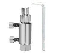 Xiciki Utensile per svitare filettature di tubi rotti, estrattore per valvole rotte, strumento per la rimozione di rubinetti con chiave inglese, adatto per 1/2", 3/4", 1", 45 pezzi