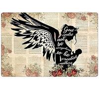 Xiddxu Poster con scritta in lingua inglese "Mother and Child Son Daughter God Can't Be Everywhere So He Created Mother", decorazione per la casa, decorazione da parete, 20,3 x 30,5 cm