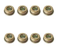 XIDIT 8 cuscinetti per forcella da immersione, diametro interno 1/2", 12,7 x 27 x 30 mm, accessori per sedie a rotelle H009/H005