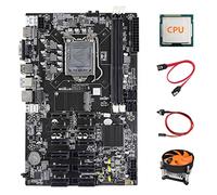 XIDIT B75 12 PCIE ETH Mining Scheda Madre LGA1155+Random CPU+Fan+SATA +Interruttore MSATA DDR3 B75 BTC Minatore Scheda Madre
