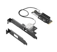 XIDIT M.2 al singolo chip della carta AQC107 'adattatore di rete di lan di chiave 10G/2.5G/1000M RJ45 di Gigabit B di Ethernet del porto 10 Gbase