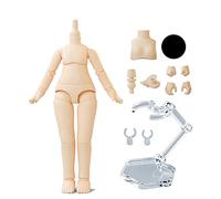 XiDonDon 1/12 Scala BJD Bambola Corpo 9.6cm/11cm YMY2 Corpo Action Figures Sostituzione Corpo Bambola Accessori (Milky White,11cm)