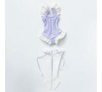XiDonDon Costumi da bagno alla moda per bambole BJD Blyth, Ob24, Licca, Azone Accessori per giocattoli e regali (solo vestiti) (Purple)